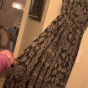 NEW Liz Lange Maternity Maxi Dress Black Gorgeous!